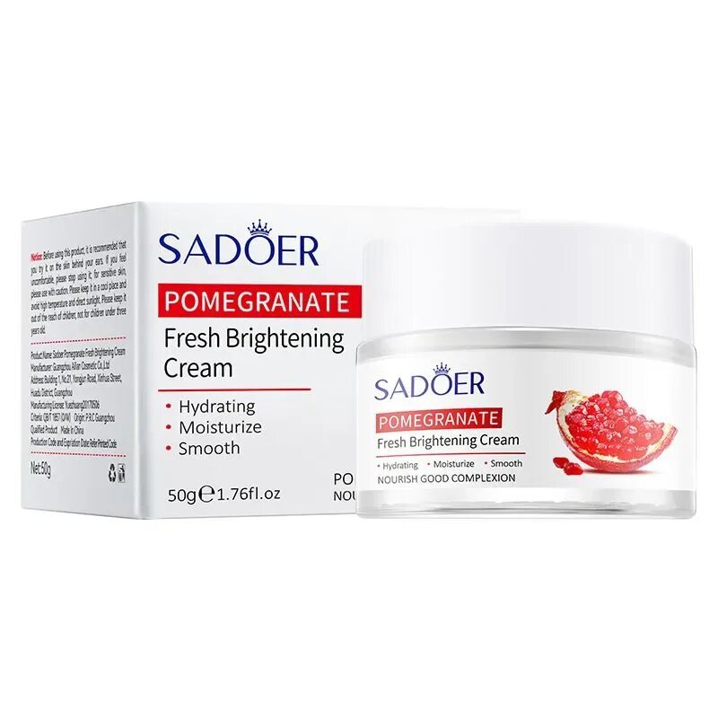 Sadoer косметика что за бренд. Sadoer крем. sadoer крем для лица 5x витаминами c 50гр. крем для лица с гранатом. pomegranate крем для лица.