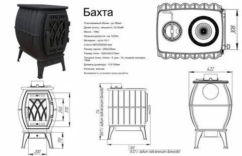 Чугунная печь инструкция