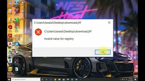 Invalid value