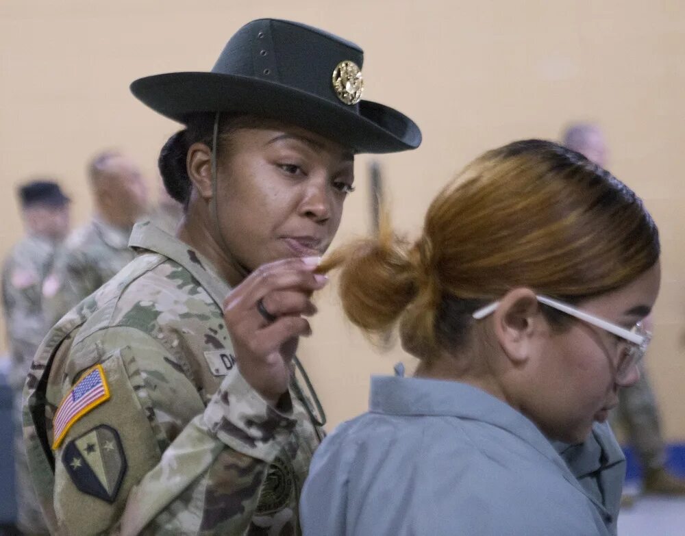 Sergeant drill man ttd. Drill sergant hat. drill sergeant female.