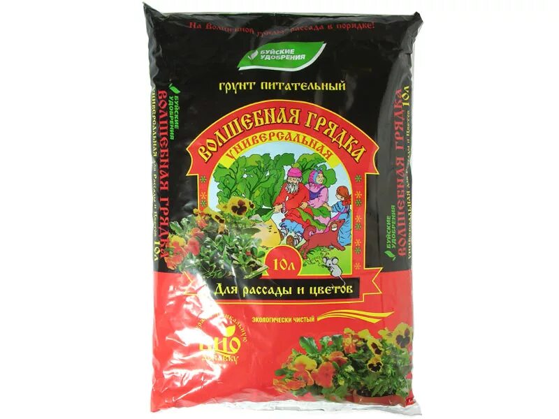 Питательная земля для растений