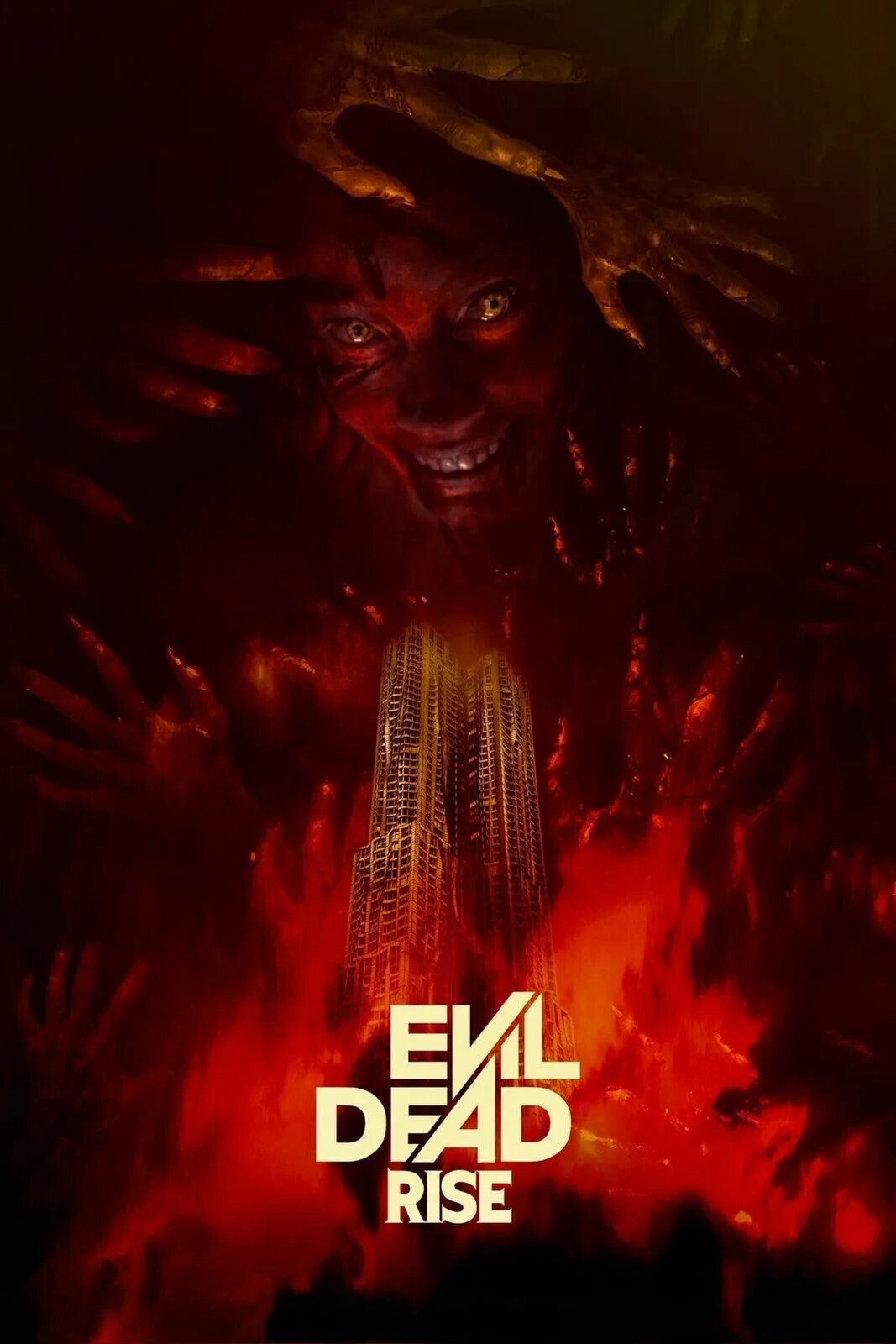 Poster 2023. Восстание зловещих мертвецов - Evil Dead Rise (2023). Восстание зловещих мертвецов 2023 Постер.