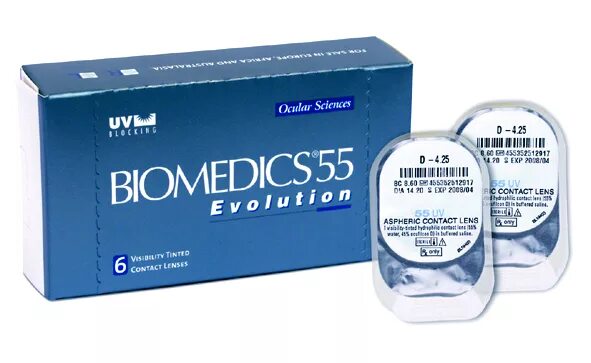 Линзы evolution. Контактные линзы биомедикс 55 evolution. контактные линзы biomedics 55 uv. линзы для глаз биомедикс 55. линзы ocufilcon d 55.