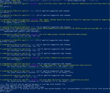 Clang c