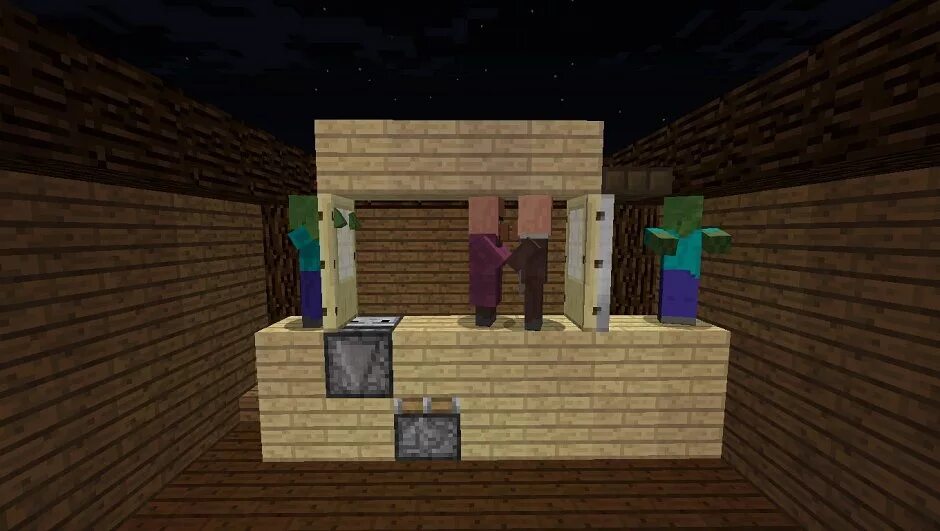 зомби выламывает дверь майнкрафт. майнкрафт жители портал. майнкрафт жители портал. порталы в майнкрафте. майнкрафт жители портал.