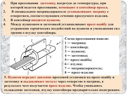 Заготовку прессуют