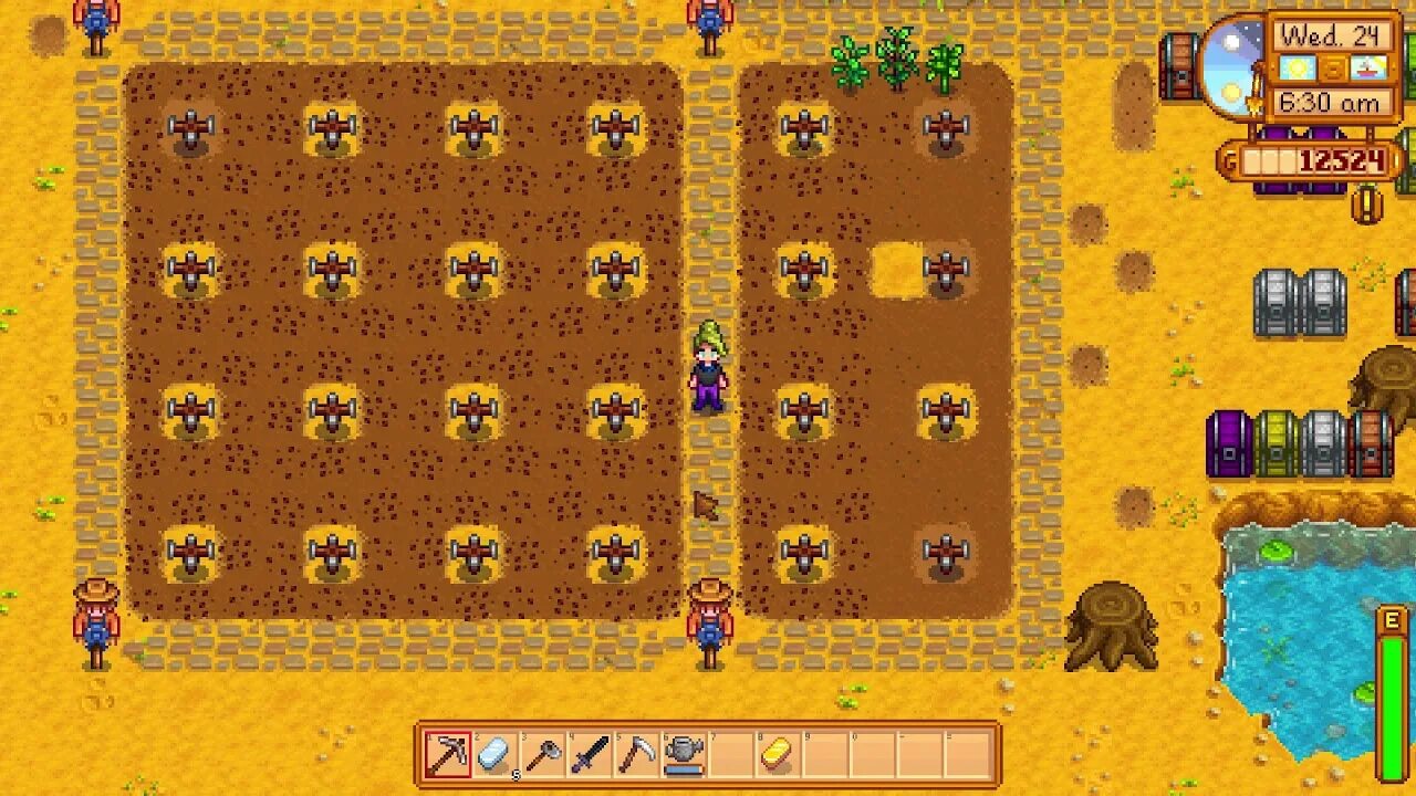 Теплица спринклеры stardew valley. Высококачественный спринклер stardew valley. Stardew valley спринклер расположение. Stardew valley фермы со спринклерами. Stardew valley пугало радиус.