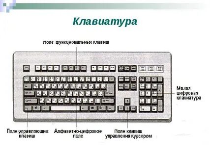 Как называются клавиши компьютера