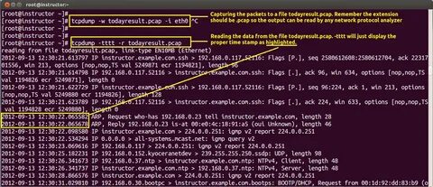 Tcpdump linux