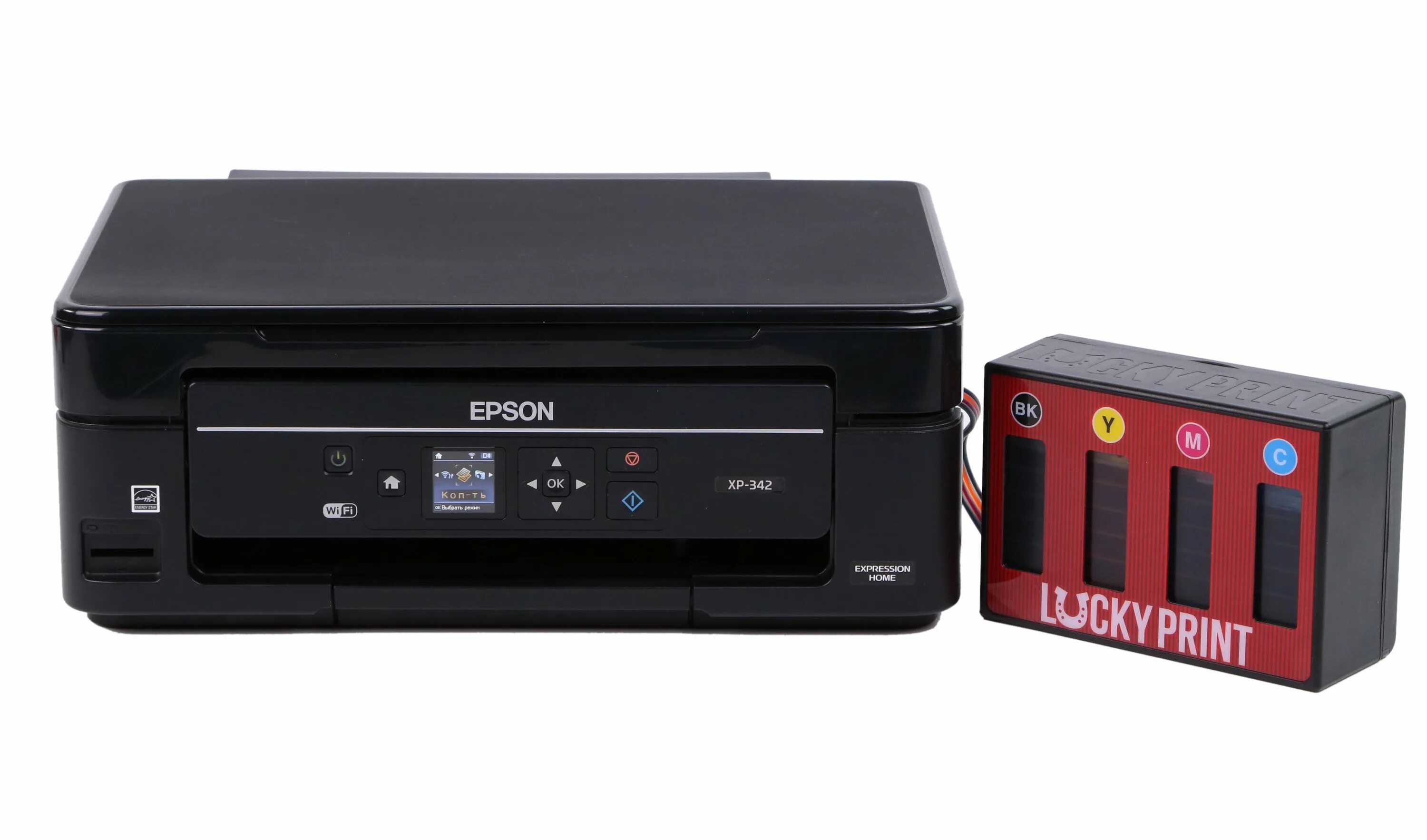 Хр 342. Принтер Epson XP 342. МФУ Epson expression Home XP-342. СНПЧ для Epson XP-342. Эпсон 342 с СНПЧ.