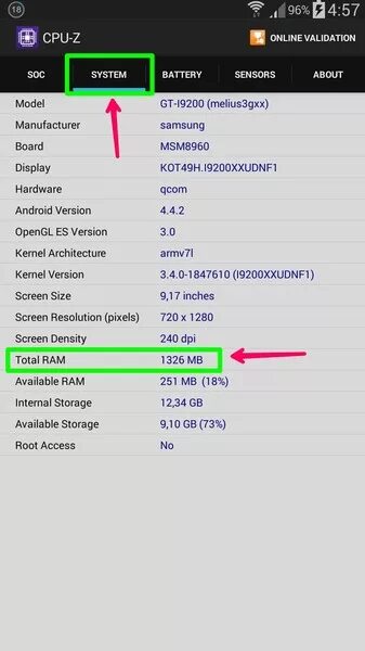 Какая оперативная память у телефона. Как проверить сколько на телефоне оперативной памяти. Где в телефоне посиотретьоперативную память.