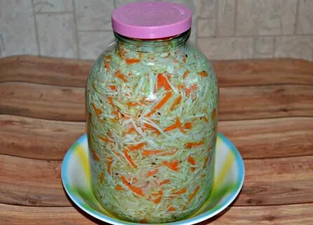 Быстрая вкусная капуста без уксуса