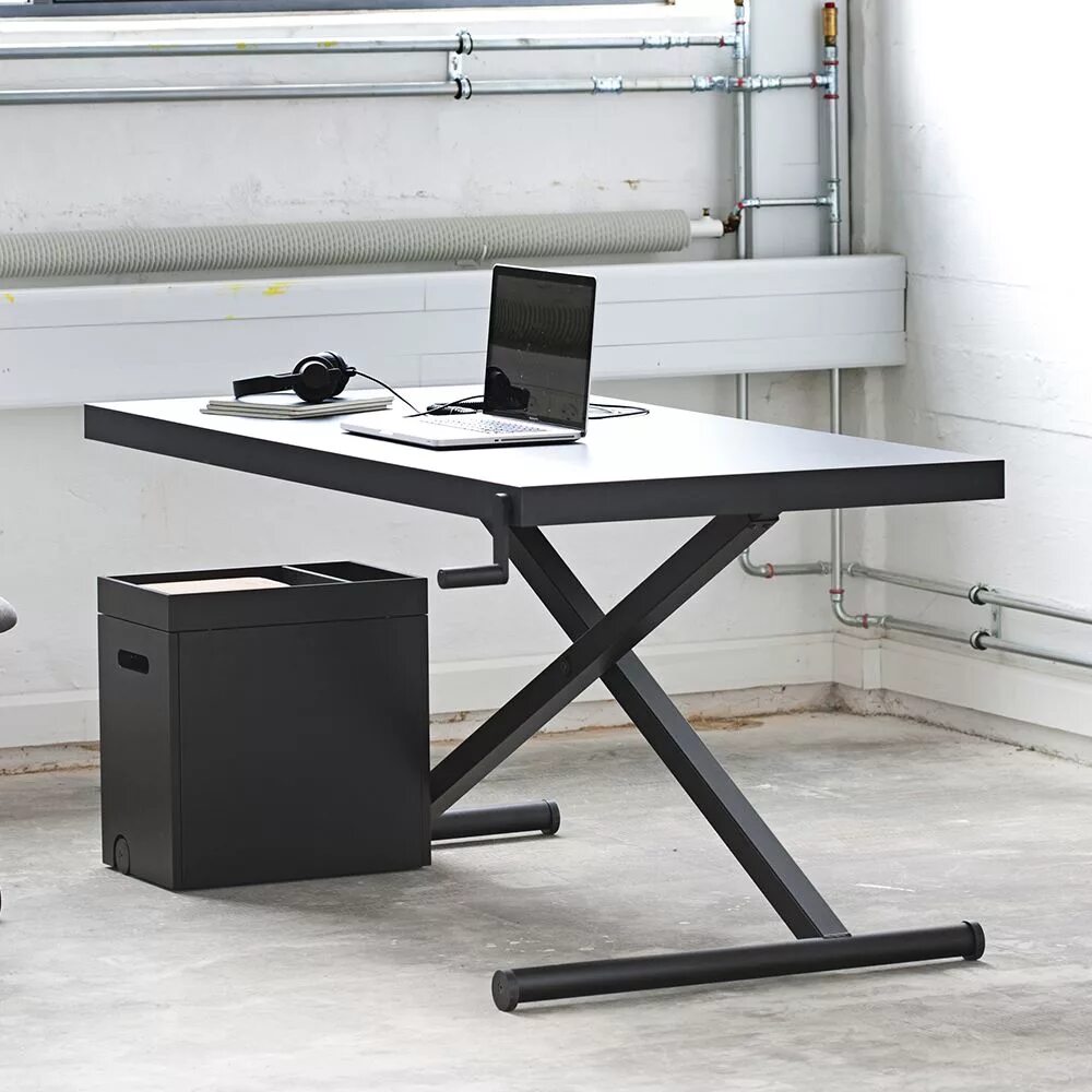 Складной письменный стол rf210301 Mila Foldable Desk (Sonomo-White). Письменный стол MAGNUSPLUS Table 6 Graphite. Ikea подъемный стол. Современные компьютерные столы.