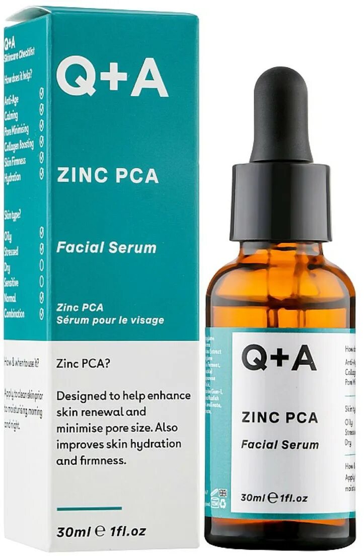 Zinc pca. Q+A Zinc PCA facial Serum". Q+A Zinc PCA крем. Сыворотка q+a. Q+A сыворотка для лица Zinc PCA 30 мл обзоры.