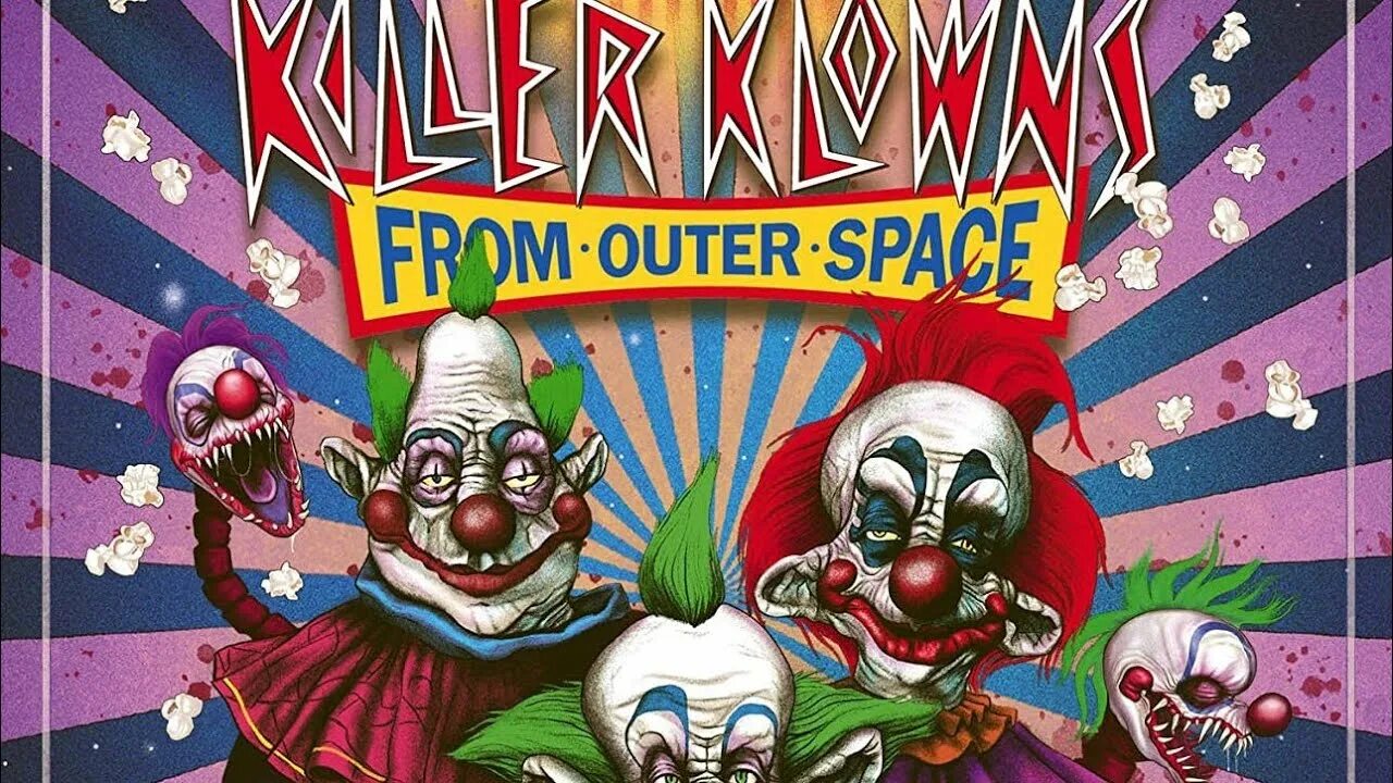 Killer from outer space. Клоуны-убийцы из космоса. Killer Klowns from Outer Space. Killer Klowns from Outer Space клоуны.