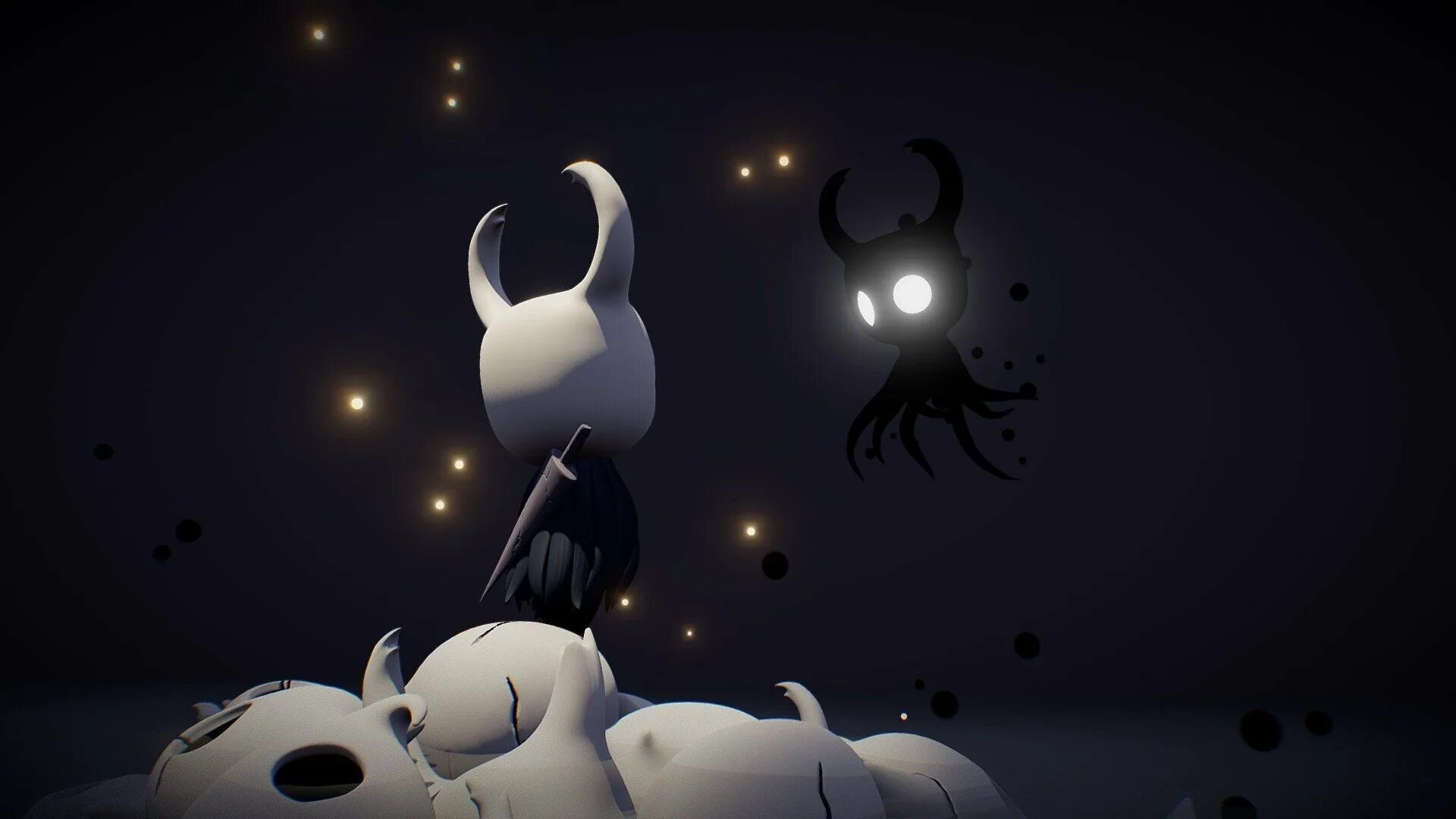 Холот найт. Hollow knight родственная душа. холлоу найт 3д. hollow knight 3d model. холлоу найт рыцарь 3d.