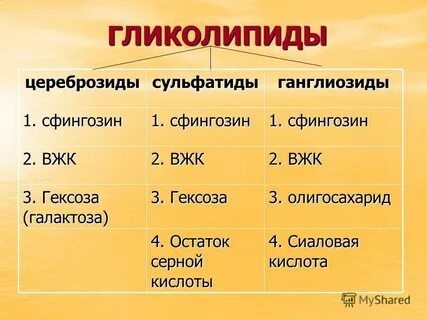 Гликолипиды