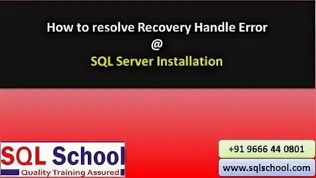 Error during installation