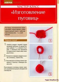 Спицы пуговицы