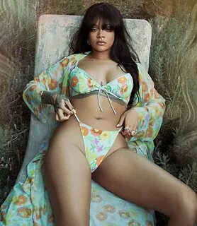 Rihanna Gives Us a Taste of Summer in a Floral String Bikini