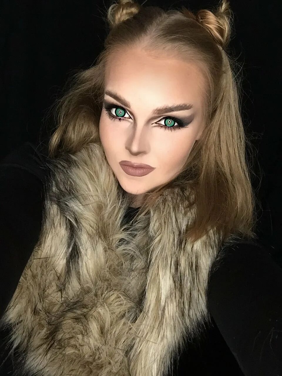 Лисий макияж. Макияж лиса.