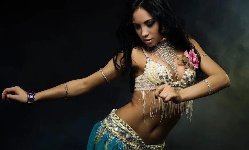 Arabic dancing girl