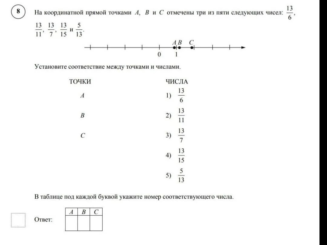 Math6 vpr sdamgia ru 6 ответы. Задания с координатной прямой 6 класс. Отметить точки на координатной прямой 6 класс. Соответствие между точками и их координатами. ВПР математике 6 класс.