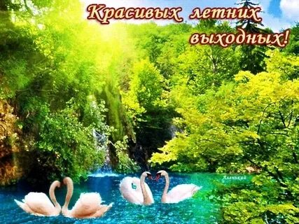 Открытки с последними выходными лета