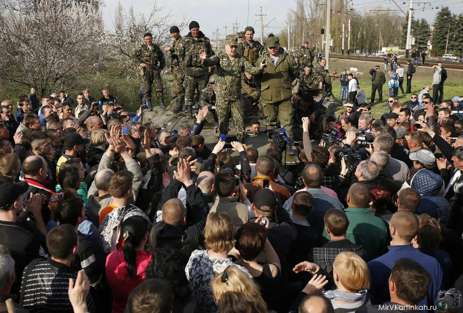 23 апреля 2014. Начало войны на Донбассе 2014.