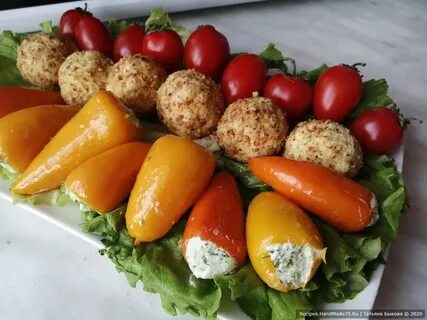 Мини перец с сыром