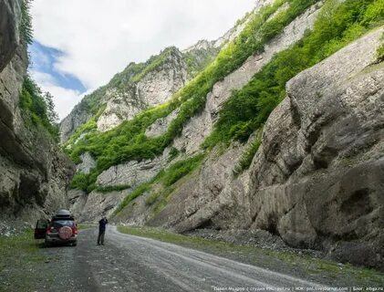 Кавказ на машине летом
