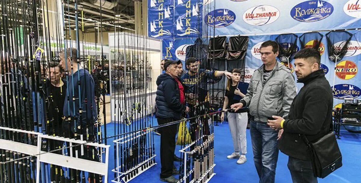 Рыболовная выставка ростов