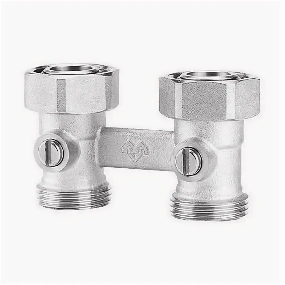 Купить Узел нижнего подключения радиаторов Heimeier Vekolux проходной Rp1/2", вн