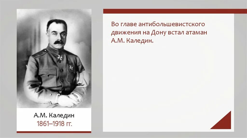 Антибольшевистское движение на дону