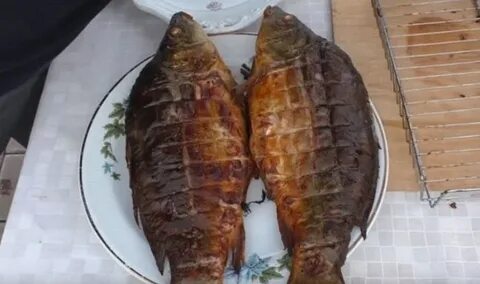 Рецепт карпа на мангале