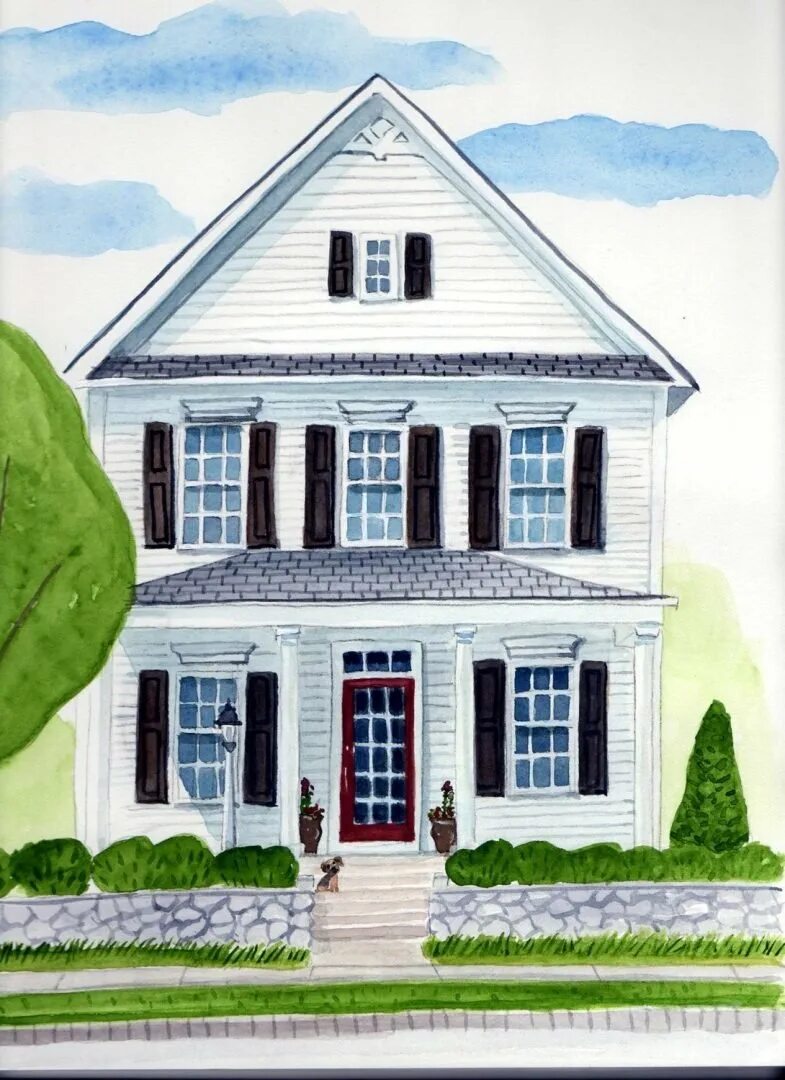 Нарисовать дом мечты 7 класс. Нарисовать дом. Дом рисунок. Домик рисунок. Рисунки домов и коттеджей.