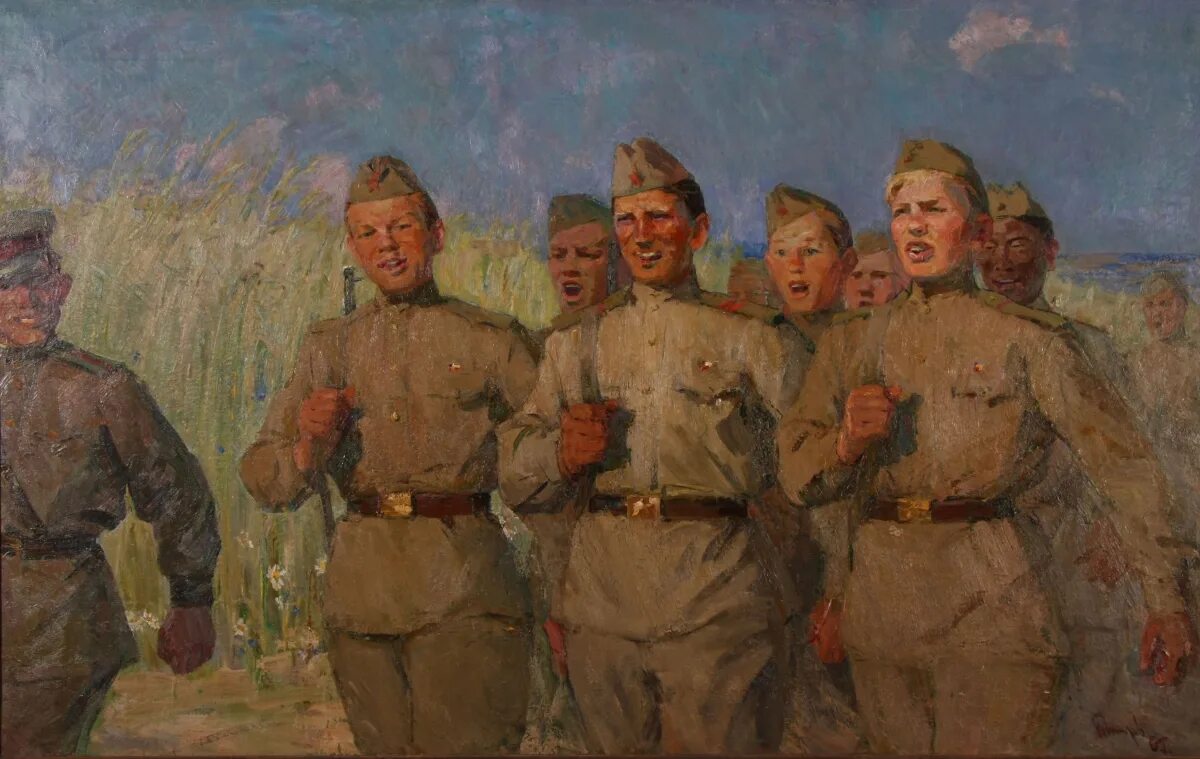 Перед боем тихие слушать. Советская живопись о войне. Живопись Военная тематика.