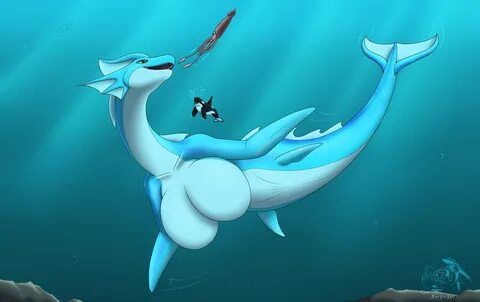 T Nessie's undersea lunch. 