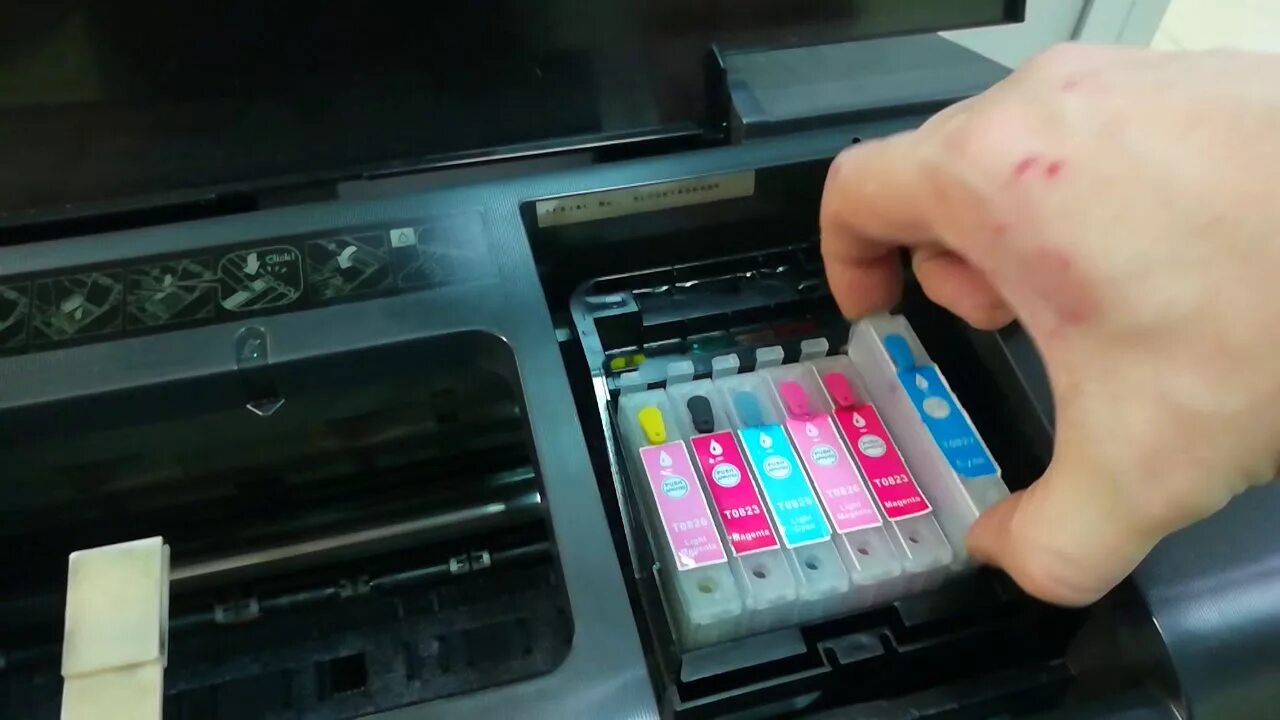 CANON E4OO CATRIDGE REPLACEMENT - YouTube