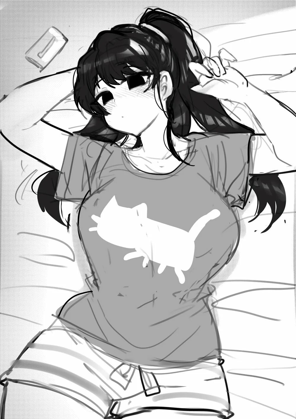 Коми 18. Komi shuuko. коми сан арт 18.