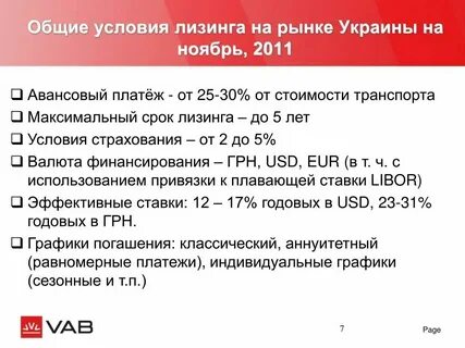 Процент удорожания по лизингу