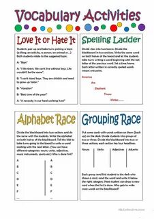 Activity for students