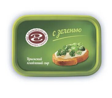 Плавленый сыр с зеленью