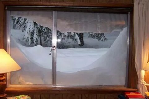 Закрыть окна пленкой на зиму