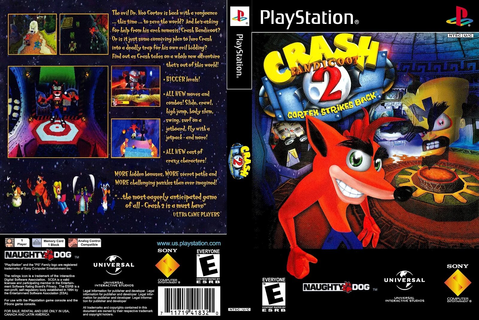 Back crash. Краш плейстейшен 2. Crash Bandicoot 2 на ПС 1. Ps1 обложка краш 3. Crash Bandicoot 2 Cortex Strikes back.