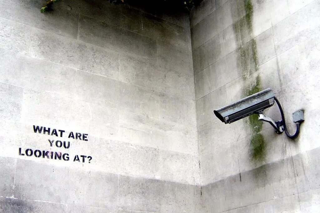 Your own is looking at you. Бэнкси what are you looking at. what are you looking at. banksy видеокамеры. what are you looking for.
