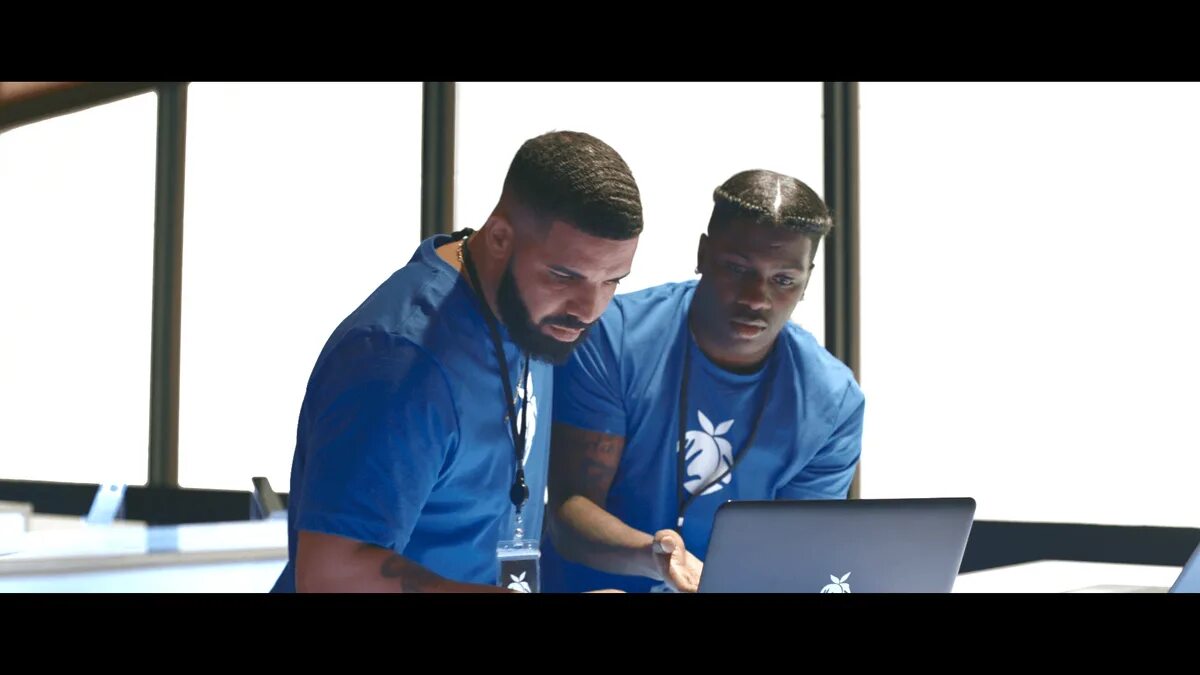 They have logged on to the computer