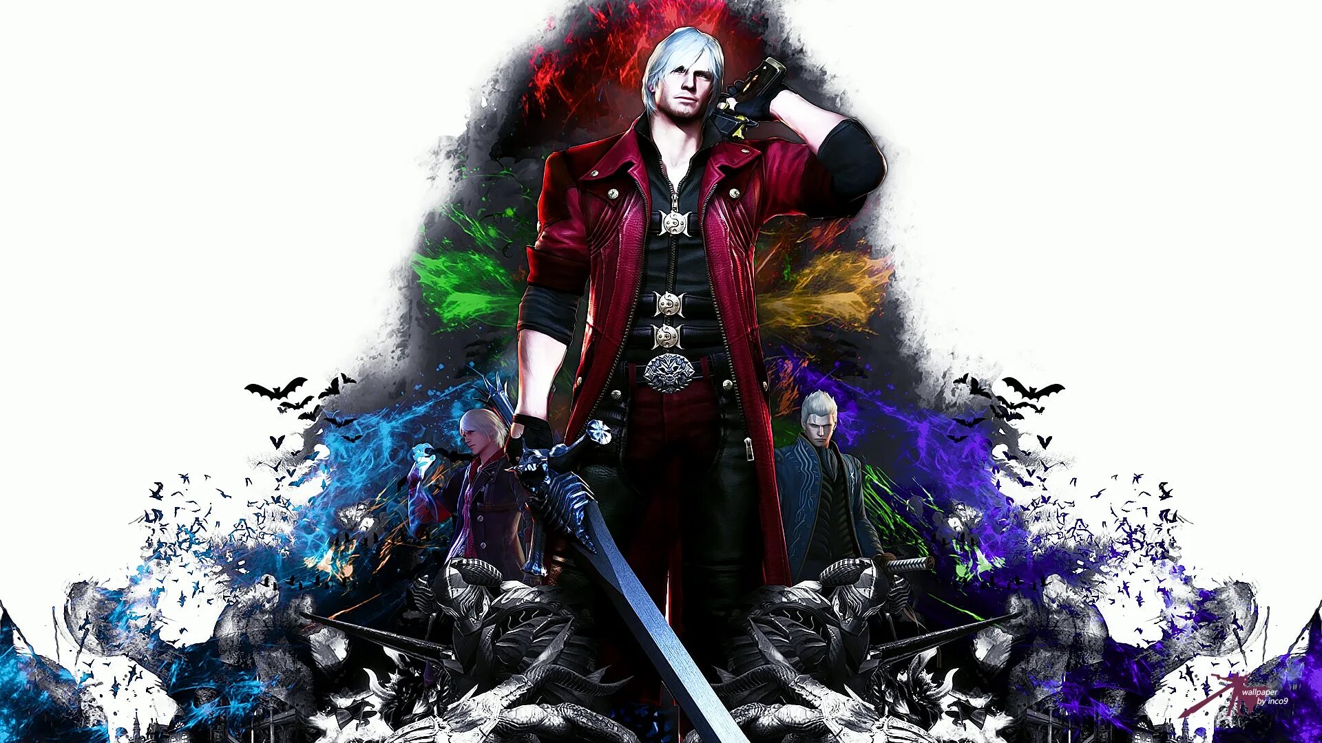 Devil May Cry 4: Special Edition. Данте DMC 4. Devil May Cry 4 Данте. Devil May Cry 4 Неро. Данте обои