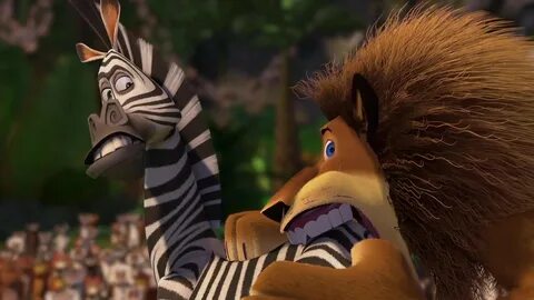 Chris Rock and Ben Stiller in Madagascar (2005) .