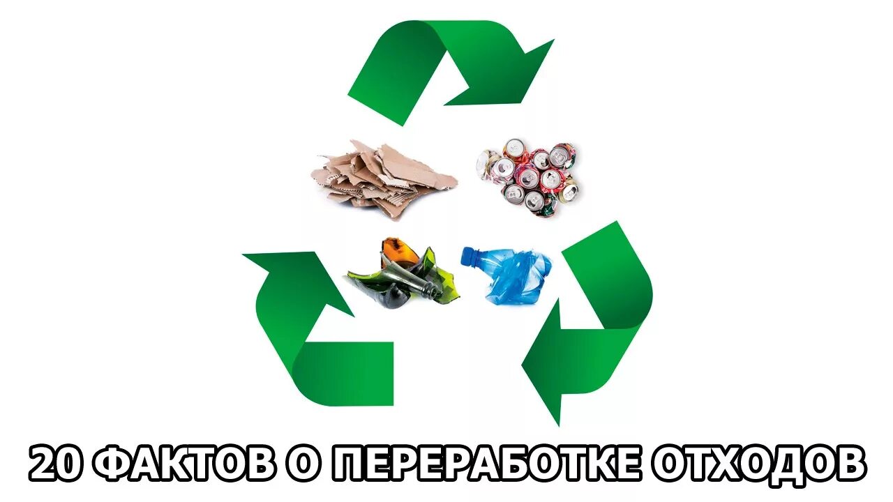 20 ФАКТОВ О ПЕРЕРАБОТКЕ ОТХОДОВ - YouTube